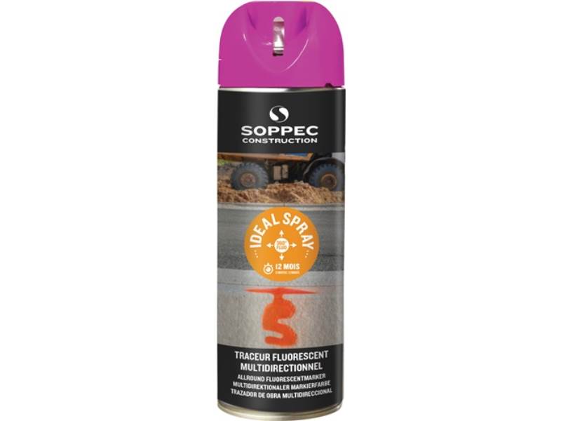 SOPPEC 141825E Markierungsspray IDEAL neonpink 500 ml