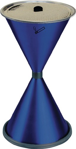 TKG 350015 Standascher  D405xH770mm blau Stahlblech