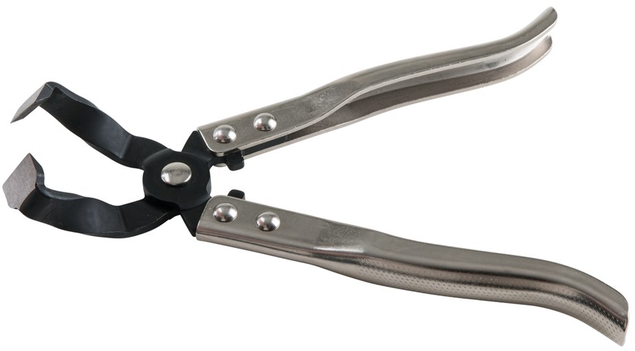 KS Tools 115.1191 Schlauchbandschneider, abgewinkelt, 230mm