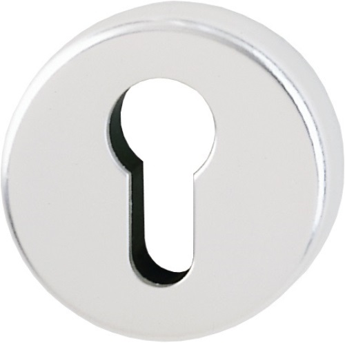 HOPPE 817306 Schlüsselrosetten-Paar 42KVS Aluminium F1 / naturfarbig Schildstärk