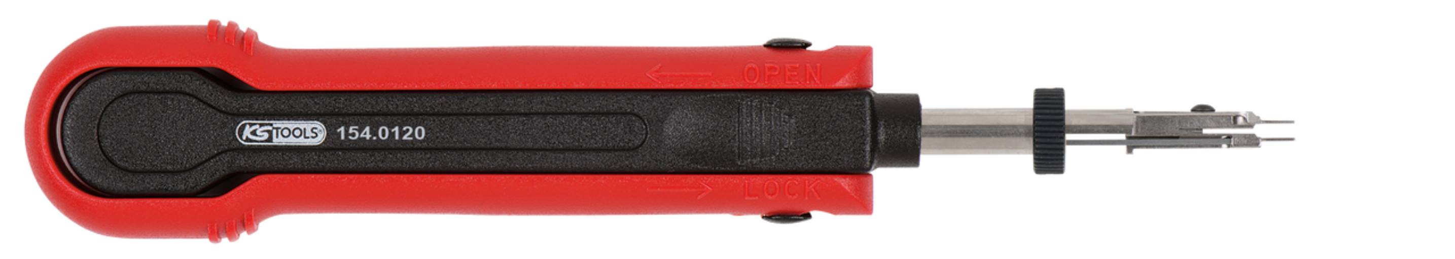 KS Tools 154.0120 Entriegelungswerkzeug für Flachstecker 2,8 mm (KOSTAL SLK)