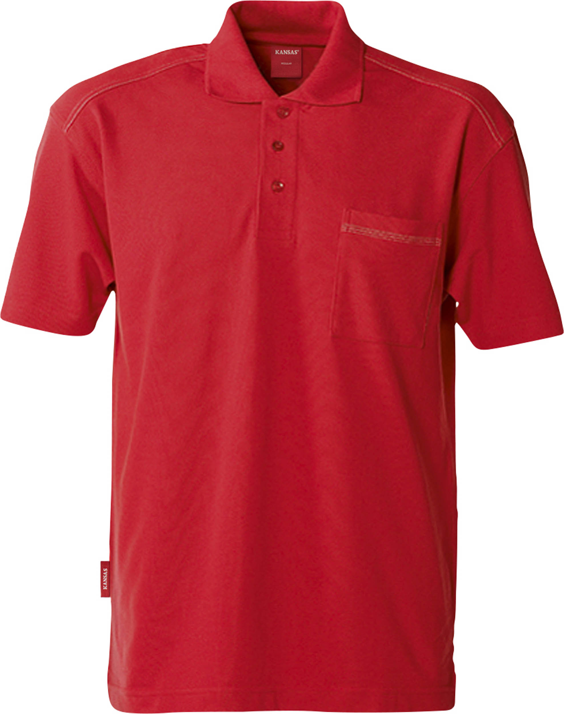 FRISTADS 100780-331 Poloshirt 7392 PM  Gr.XS Rot
