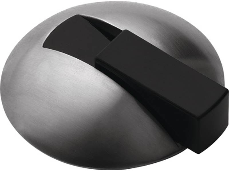 HEWI 625XA Bodentürpuffer 625 XA D. 85 mm Höhe 22,5 mm Edelstahl XA matt Dübelmo