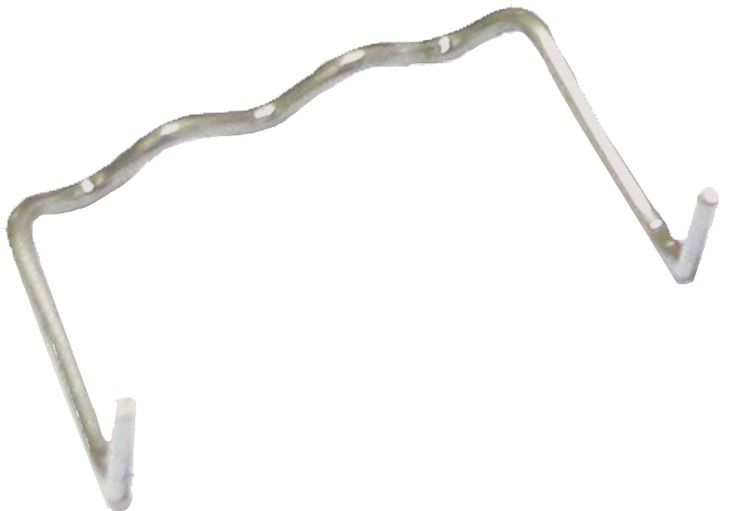 KS Tools 150.1055 Reparaturklammer abgewinkelte U-Form Ø 0,6 mm