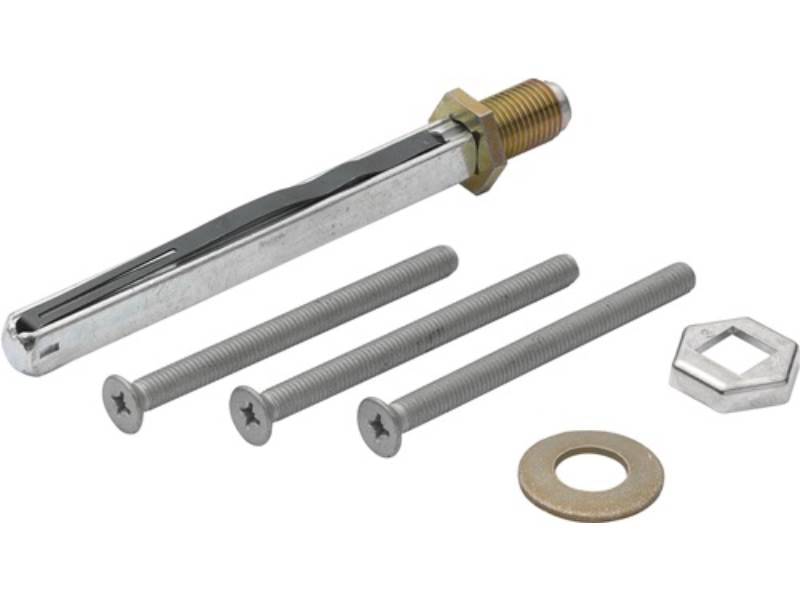 HOPPE 10798167 Befestigungs-Set K/G Profilstift 3310 Wechselschutzgarnituren 9 x