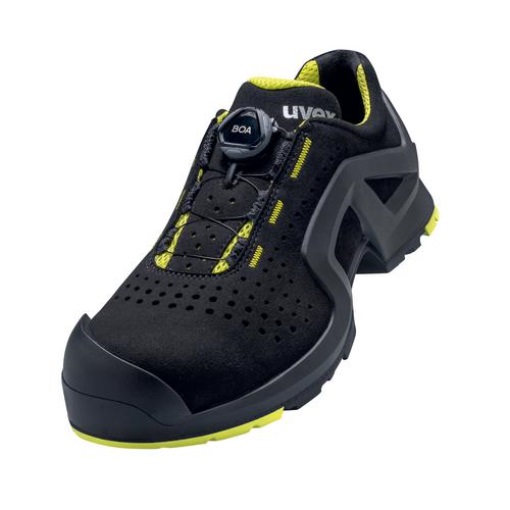 Uvex 6568239 1 support Halbschuhe S1P 65682 schwarz, gelb Weite 11 Größe 39