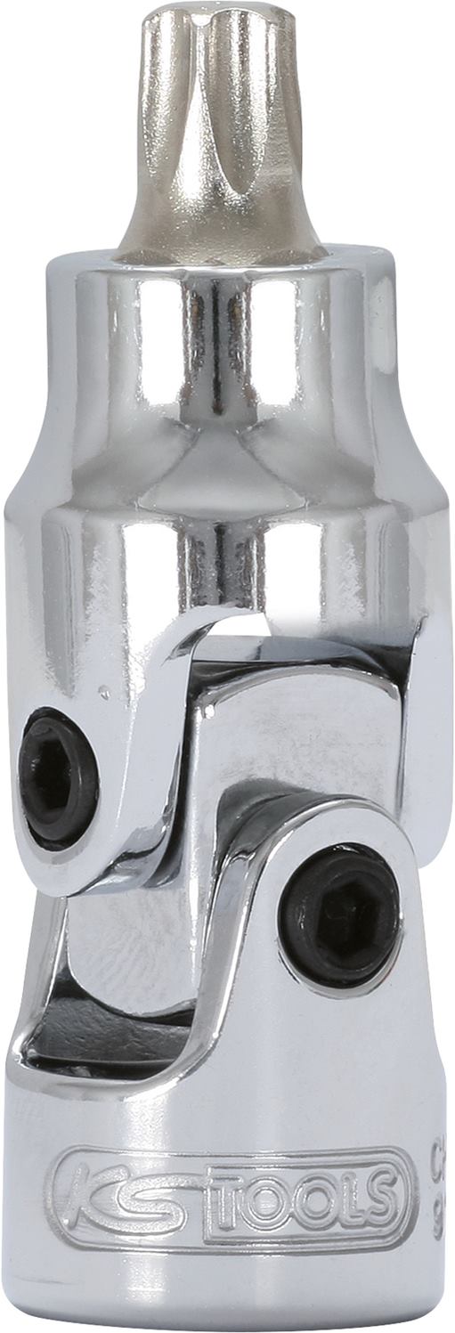 KS Tools 917.1498 1/4'' CHROMEplus Gelenk-Bit-Stecknuss Torx, T40