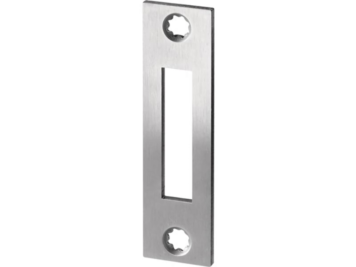 BKS S4120008 Flachschließblech S412 Edelstahl käntig Stulpbreite 24 mm