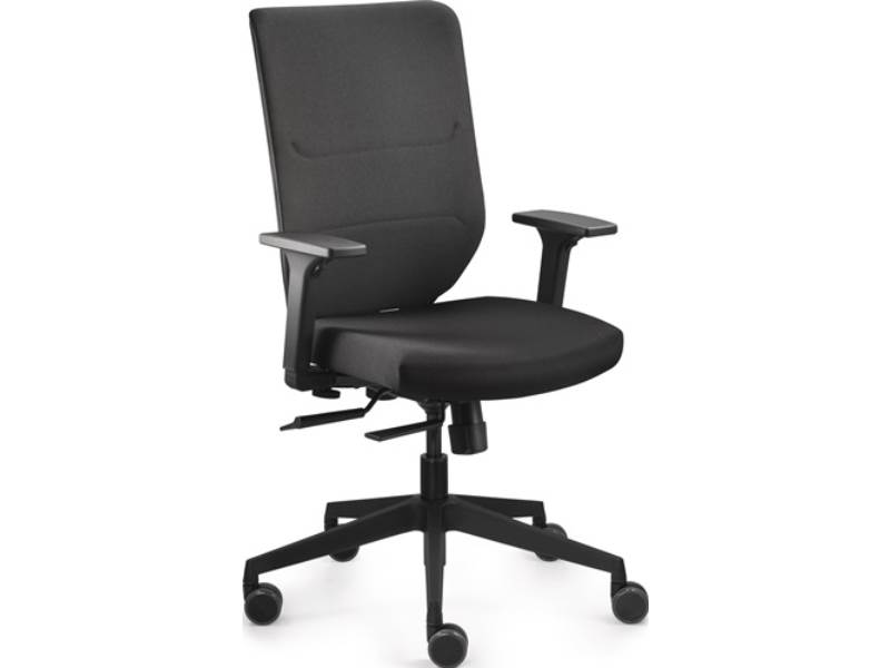 TREND OFFICE 9247SY1 Bürodrehstuhl Comfort Armlehnen, breiten- und höhenverstell