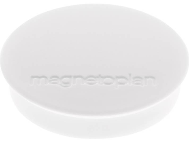 MAGNETOPLAN 16642-00 Magnet Basic  D. 30 mm weiß