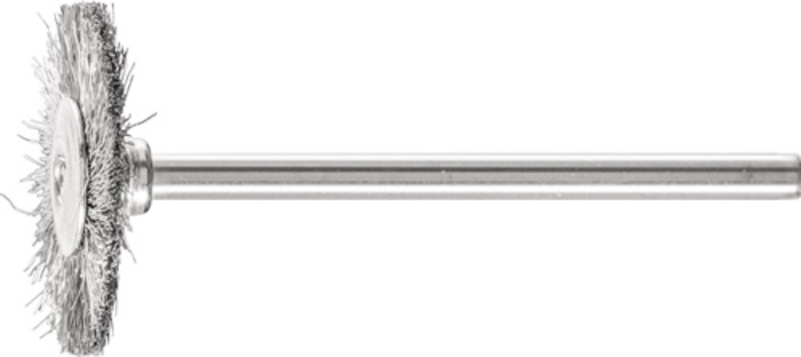 PFERD TOOLS 43100752 Minirundbürste RBU 2202/3 INOX 0,10 D22xB2xL6mm VA