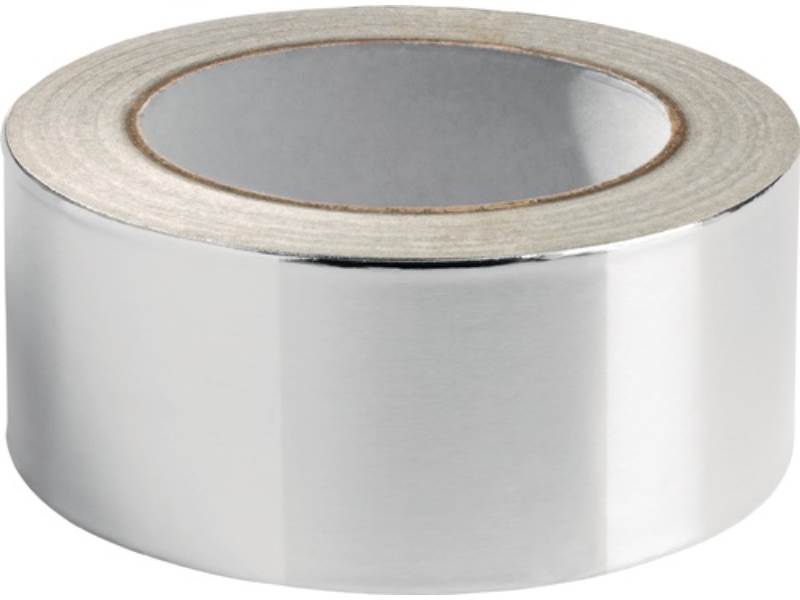 BURMANN 750307 Aluminiumklebeband 511 mit Liner Länge 50 m Breite 50 mm