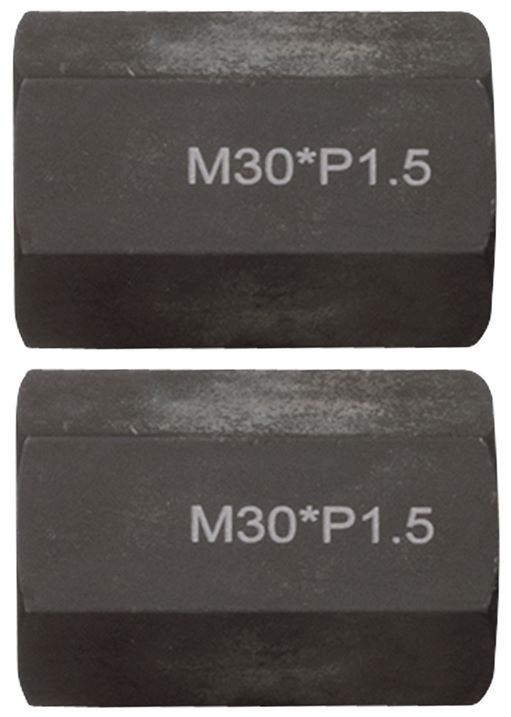 KS TOOLS 460.1778 Gewindeadapter-Satz M30x1,5x65mm, 2-tlg.