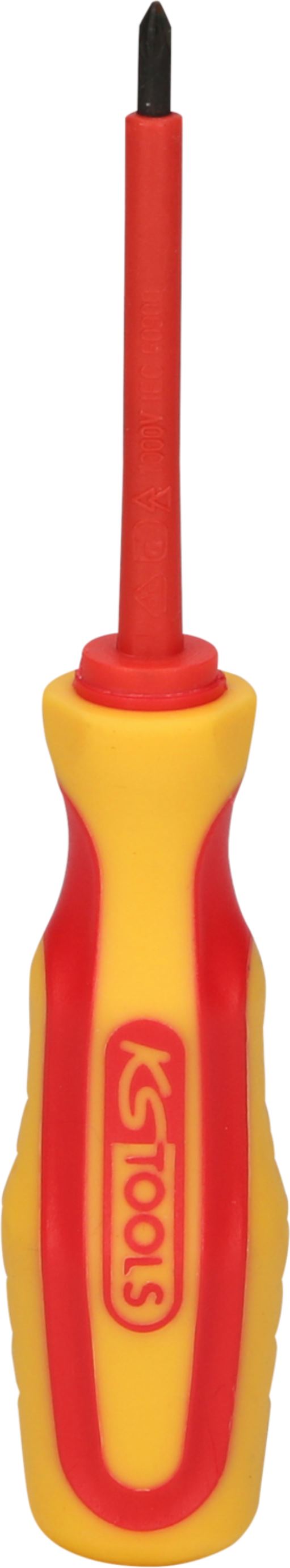 KS Tools 117.0532 ERGOTORQUE VDE PZ-Schraubendreher, PZ0