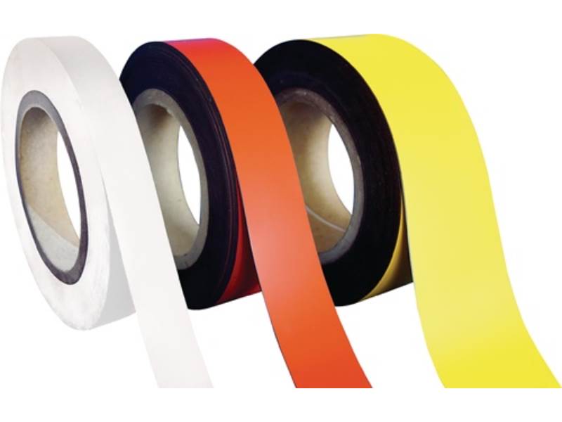 9218-08022 Magnetband  Bandbreite 50 mm Bandlänge 10 m rot