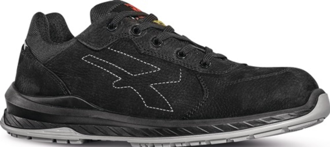 U.POWER RI20074-42 Sicherheitsschuh Gessato Größe 42 W. 11 schwarz S3S CI FO SR