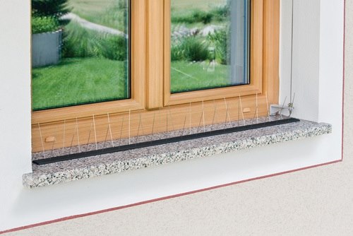 WINDHAGER 7121 Vogel- und Taubenabwehr Erweiterung Schutz bis 75 cm, 30 Spikes K