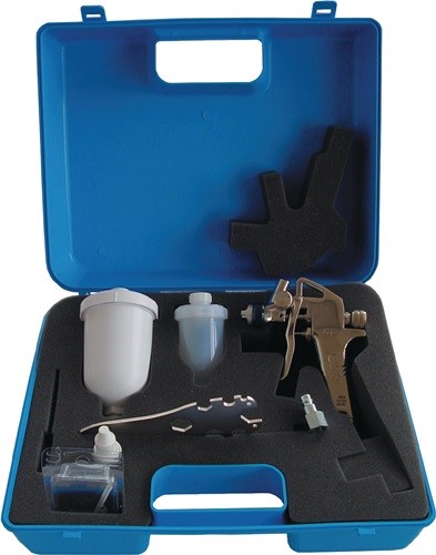 EWO 25000 Lackierpistole minipaint DN 7,2 G 1/4 Zoll DN 7,2 Stahlstecknippel HVL