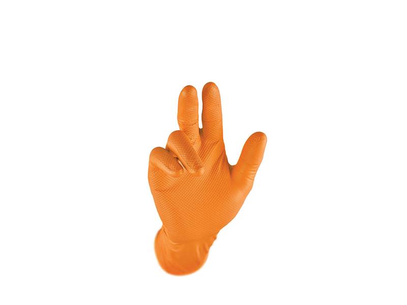 Gr .10 (XL) *GRIP ORANGE* STRONGHAND® HANDSCHUHE orange *GRIP ORANGE* STRONGHAND