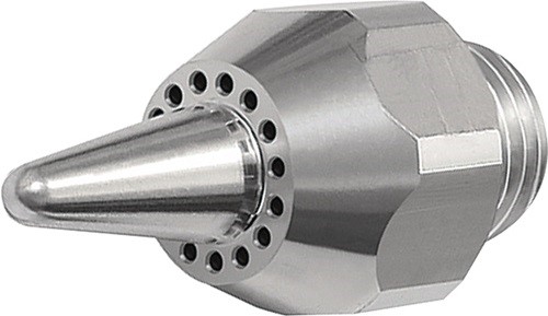 RIEGLER 114358 Runddüse  Außengewinde Aluminium Länge 41 mm Außen-D. 13 mm