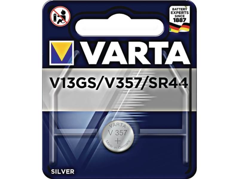 VARTA 04176 101 401 Knopfzelle Electronics 1,55 V 125 mAh SR44 11,6 x 5,4 mm