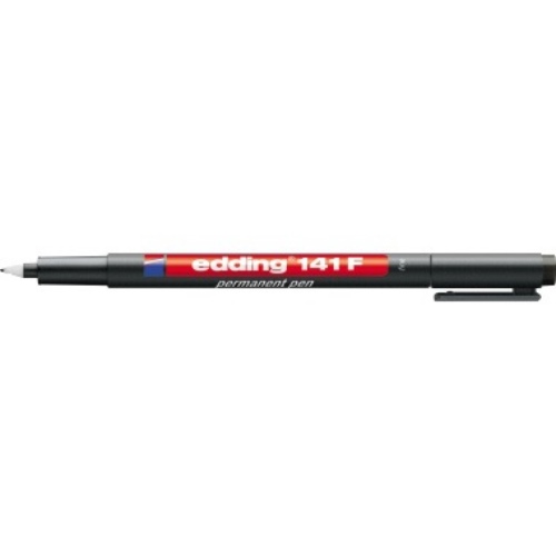 edding Folienschreiber 141 F 4-141001 0,6mm permanent schwarz