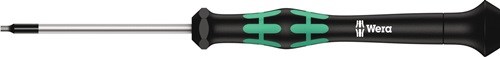 WERA 05118066001 Elektronik-Feinmechanik-Schraubendreher 2054 6-KT. 1,5 mm Kling