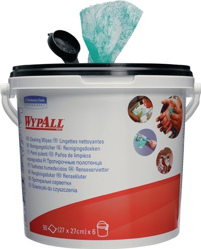 KIMBERLY-CLARK 7775 Reinigungstuch WYPALL 7775 ohne Einsatz von Wasser 90 St.