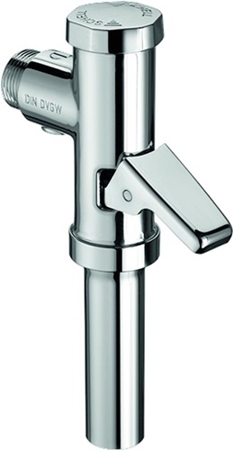 SCHELL 022020699 WC-Druckspüler SCHELLOMAT mit Hebel 3/4Zoll, 1,0-1,3 l/s chrom