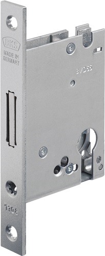 BKS B 1308 0197 Einsteckriegelschloss 1308 PZ20/55 mm Stulp silber käntig