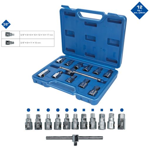 Brilliant Tools  BT711150 Öldienst-Stecknuss-Satz, 12-tlg.