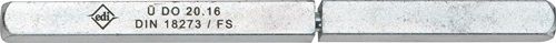EDI 0566/4050/00 Panikstift 0566 Vierkant 9 x 90 mm  geteilter Vollstift