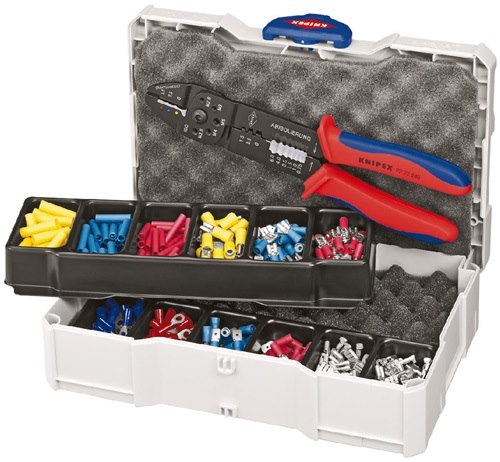 KNIPEX 97 90 25 Kabelverbindersortiment  301-teilig 0,5 - 6 mm² Sortimentskoffer