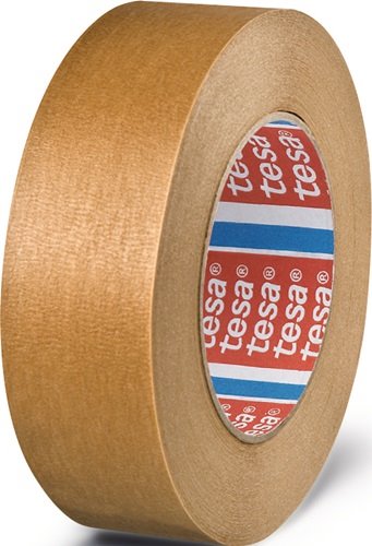 Lackierkrepp tesakrepp® 4341 leicht gekreppt hellbraun L.50m B.38mm