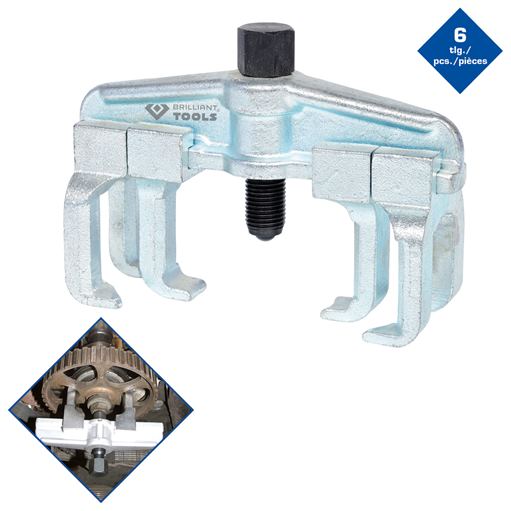 Brilliant Tools  BT541080 Nockenwellenrad-Abzieher-Satz, 6-tlg
