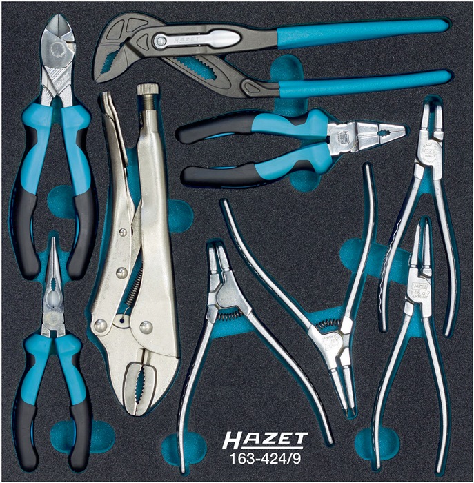 HAZET 163-424/9 Werkzeugmodul 163-424/9 9-teilig