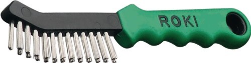 LESSMANN 182421 Drahtbürste ROKI® Länge 225 mm 0,35 mm VA 2-reihig