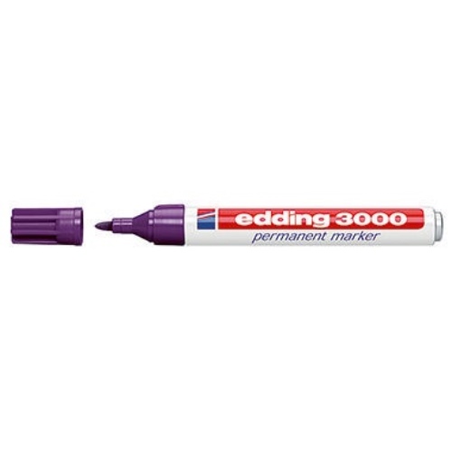 edding Permanentmarker 4-3000008 1,5-3mm Rundspitze violett