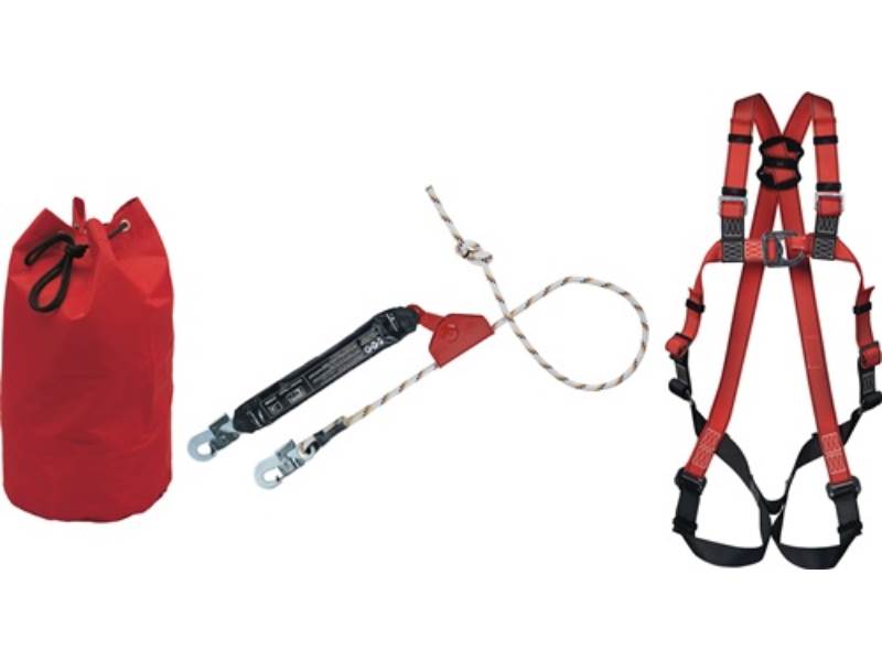 MAS 41101 Absturzsicherungs-Set Hubarbeitsbühne EN361, EN353-2 3-teilig