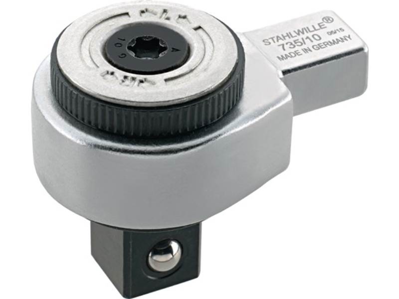 STAHLWILLE 58250020 Einsteckumschaltknarre 735/20 1/2 '' 14 x 18 mm Chrom-Alloy-
