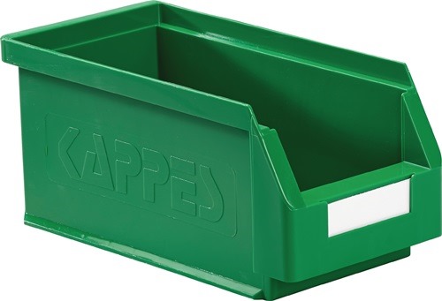 RASTERPLAN 6004.00.0353 Sichtlagerkasten  L290xB140xH130mm PE grün
