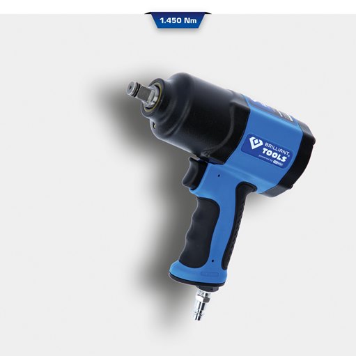 Brilliant Tools  BT160100 1/2'' Druckluft-Schlagschrauber, 1450NM