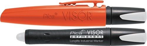 PICA 990/52 Industriemarker Visor weiß  wasserfest