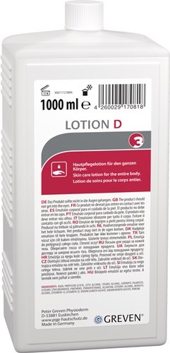 GREVEN 12905001 Hautpflegelotion GREVEN® LOTION D silikonfrei, parfümiert 1 l
