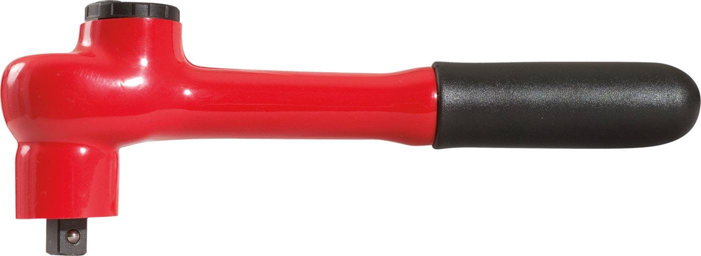 KS Tools 117.1401 1/4'' Umschaltknarre mit Schutzisolierung, 32 Zahn