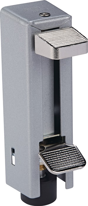 DORMAKABA 57040002 Türfeststeller Teleskop-Türfeststeller 350 Stahl silberfarbig