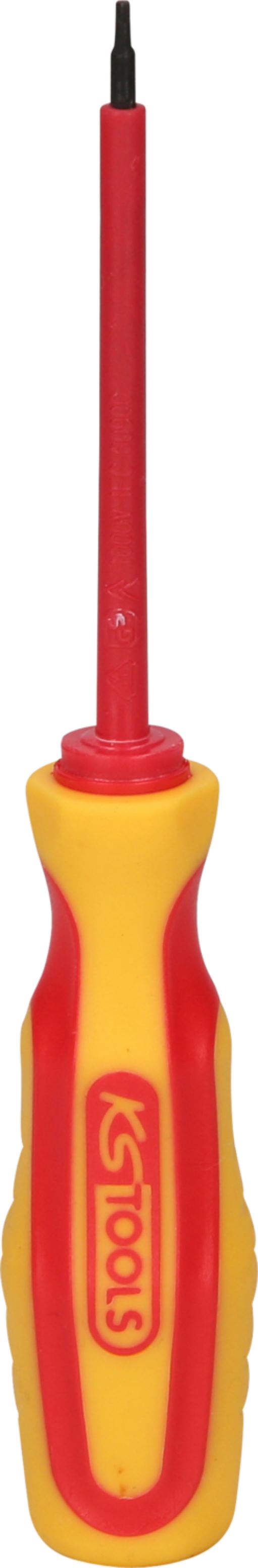 KS Tools 117.1631 Innensechskant-Schraubendreher mit Schutzisolierung, 1,5mm