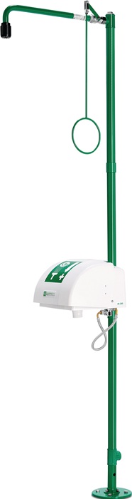 B-SAFETY BR838085 Notdusche ClassicLine mit zwei Brauseköpfen Bodenmontage Ansch