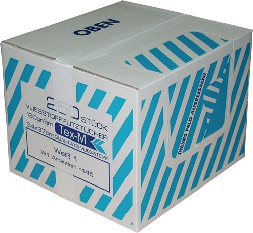 ITEX H0241145W Putztuchvliesstoff  L370xB340ca.mm weiß