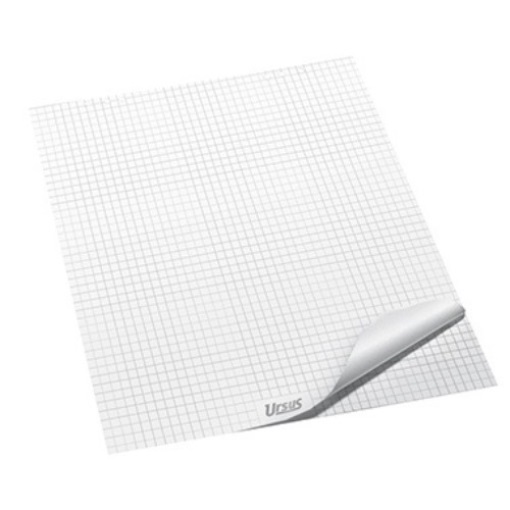 Ursus Flipchartblock 036441 68x99cm kariert weiß 20Blatt
